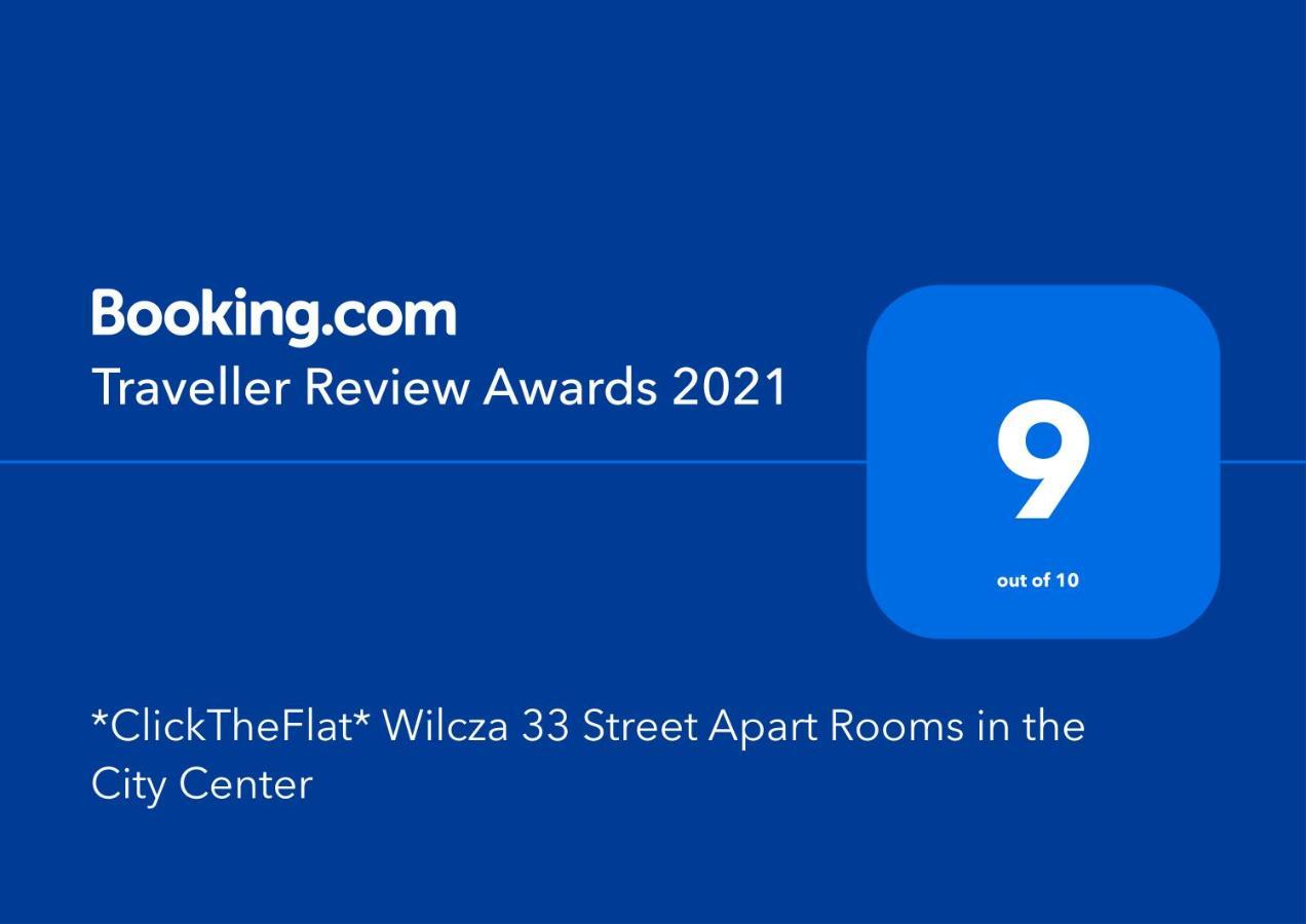 *Clicktheflat* Wilcza 33 Street Apart Rooms In The City Center Warszawa Exteriör bild